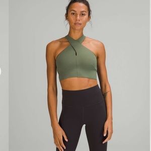 Lululemon Nulu Wrap-Front Longline Bra